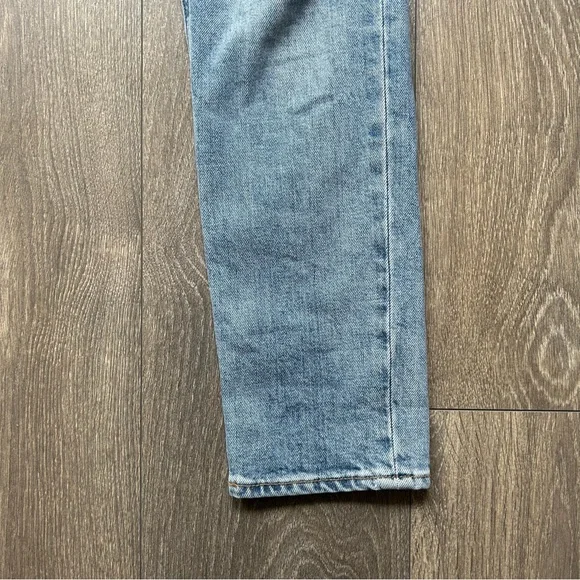 Aritzia Denim Forum The Yoko High Rise Slim Skinny Jeans High Waist Light Wash - Picture 7 of 15